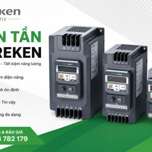 Biến tần Coreken H230 Series Compact Vector Inverter dùng cho bơm, quạt, băng tải, máy nén khí và máy công nghiệp.