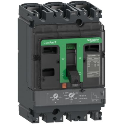 MCCB Schneider 3P 250A 70KA TMD