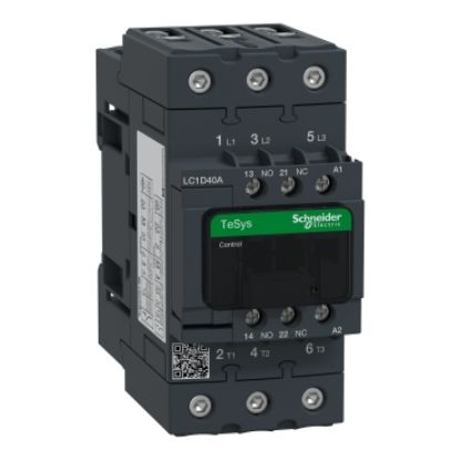 Contactor Schneider LC1D40AB7 3P 40A 24VAC