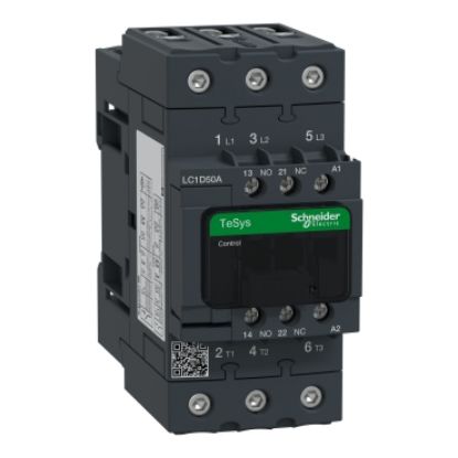 Contactor Schneider LC1D50AB7 3P 50A 24VAC