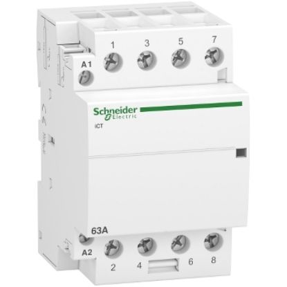 Contactor Chiếu Sáng Schneider A9C20864 63A 4NO 220VAC