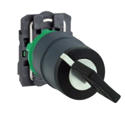 Công Tắc 3 Vị Trí Schneider XB5AG21 1NO 22mm có khóa