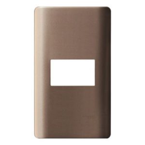 A8401S_SZ_G19 - Mặt Nạ Schneider 1 Lỗ Size S Màu Đồng