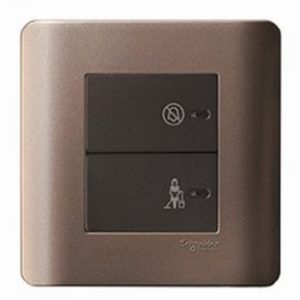 E8432DMS_SZ_G19 - Bộ Công Tắc 2 Chiều "Không Làm Phiền" " Xin Dọn Phòng" Màu Đồng