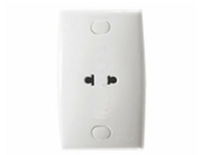 E426UST_G19 - Bộ Ổ Cắm Đơn 2 Chấu 16A Màu Trắng