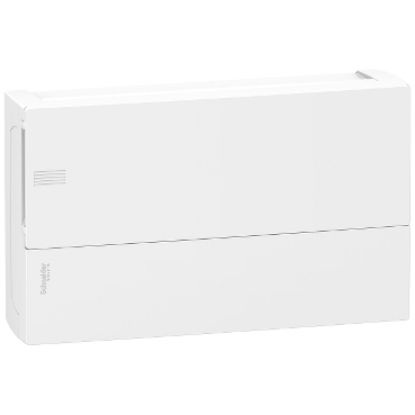 MIP12118 - Tủ Điện Nhựa Nổi Resi9 MP 18 Modul IP40 Cửa Trắng