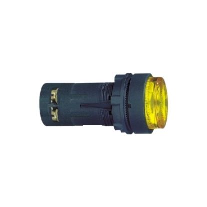 Nút Nhấn Vàng Cam Có Đèn 240V 1NO