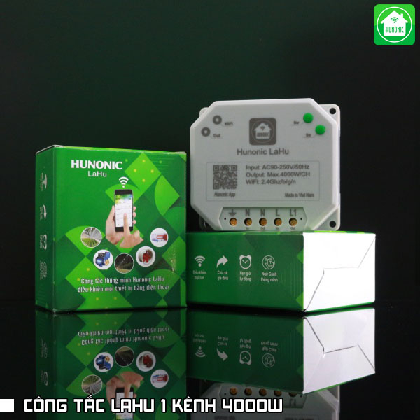 Công tắc Hunonic Lahu 1 kênh 4000W