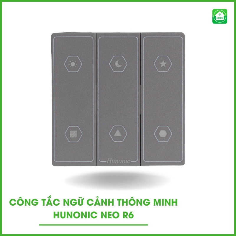 Công tắc ngữ cảnh thông minh Hunonic NEO R6
