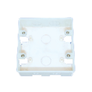 Hộp nhựa âm tường dùng cho mặt đôi KT110x106x40mm mã A157N2