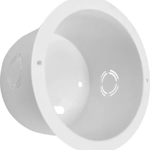 Hộp nhựa âm trần dùng cho đèn khoét lỗ Ø90mm, KT Ø109x70mm mã BDL-90