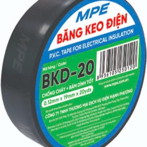 Băng keo điện màu đen (chất liệu PVC