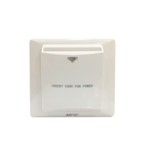 Bộ công tắc dùng thẻ 25A có thời gian chậm KT86x86mm mã BKT