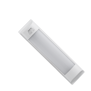 LED Bán Nguyệt thân đèn nhôm-nhựa 9W ánh sáng vàng BN-9V