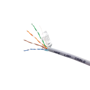 Cáp mạng FPT 4 đôi có giáp bạc chống nhiễu mã CAT5E-4P