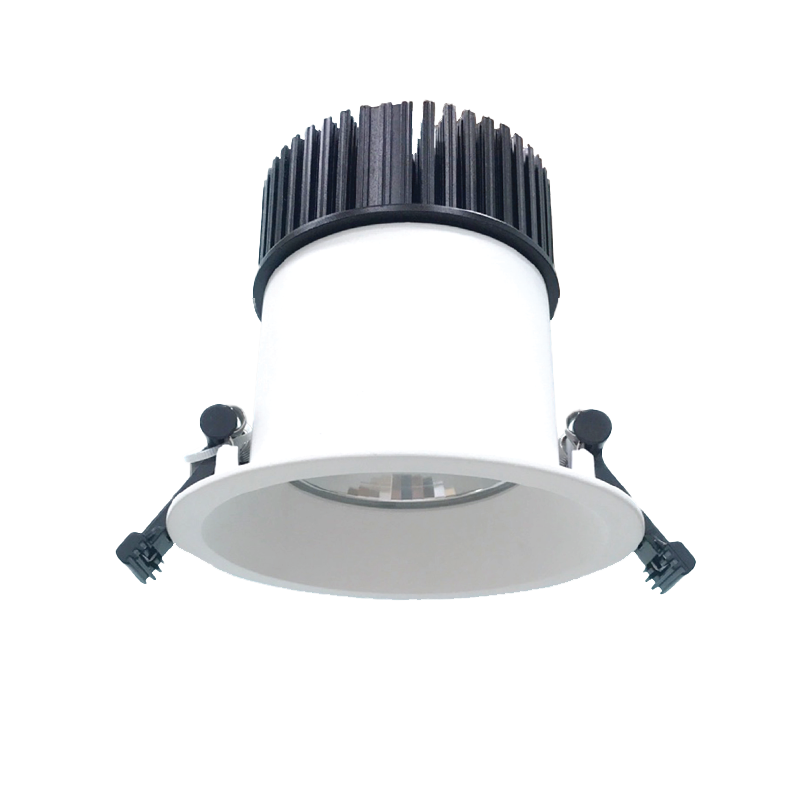 LED Downlight âm trần chống ẩm 12W ánh sáng vàng DL65-12V