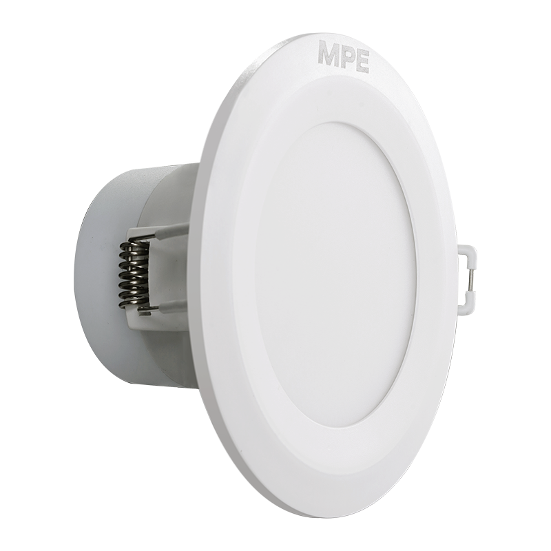 LED Downlight âm trần nhựa 9W - 3 chế độ màu DLC-9/3C