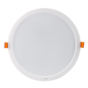 LED Downlight âm trần nhựa 18W ánh sáng vàng DLE-18V