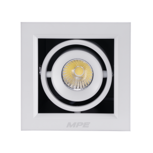 LED Downlight âm trần Chiếu điểm 1 đèn 7W ánh sáng trắng DLS-107T