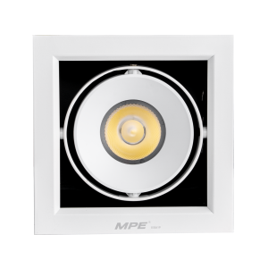 LED Downlight âm trần Chiếu điểm 1 đèn 20W ánh sáng trắng DLS-120T