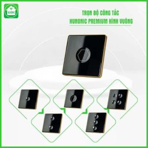 Công Tắc Hunonic Premium Hình Vuông