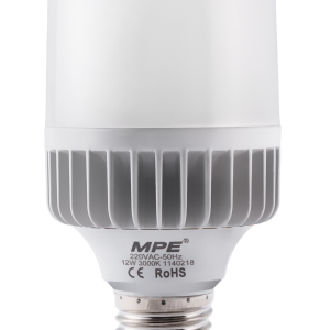 LED Bulb thân nhôm 12W ánh sáng vàng MPE LBA-12V