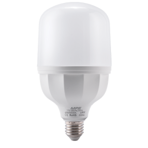 LED Bulb thân nhựa 40W ánh sáng trắng MPE LBD2-40T