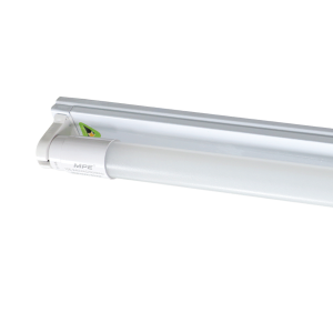 Bộ máng LED Tube thuỷ tinh 1x9W 0.6m ánh sáng trắng MGT-110T