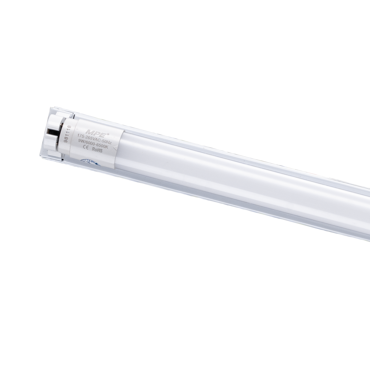 Bộ máng LED Tube nano 1x18W 1.2m ánh sáng vàng MNT-120V