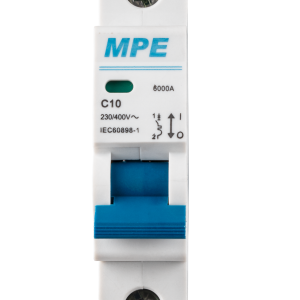 Cầu dao tự động MCB 1 cực, 10A, 6kA mã MP6-C110