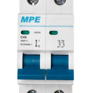 Cầu dao tự động MCB 2 cực, 40A, 6kA mã MP6-C240