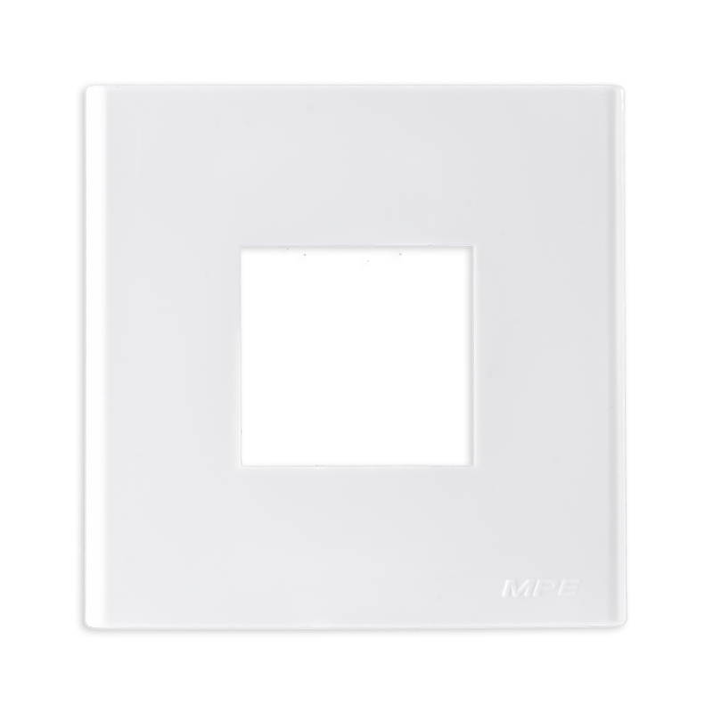 Mặt vuông S60 dùng cho 1 thiết bị cỡ trung KT86x86mm mã S615