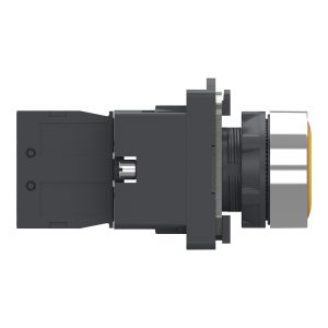 Schneider XA2AW35M1 - Nút nhấn có đèn hoàn chỉnh XA2AW35M1, dòng Easy Harmony XA2, đầu nhựa, đường kính 22mm, màu vàng, 1 tiếp điểm thường mở (1NO), nguồn AC 220V, kiểu nhấn nhả lò xo