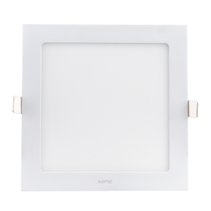 LED Panel âm trần nhôm mặt vuông 15W ánh sáng vàng SPL-15V