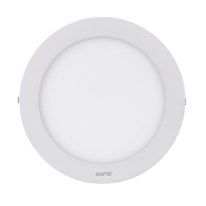LED Panel ốp nổi nhôm, mặt tròn, điều chỉnh độ sáng 12W ánh sáng vàng SRPL-12V/DIM