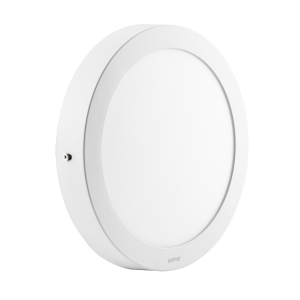 LED Panel ốp nổi nhựa, mặt tròn 18W - 3 chế độ màu SRPL2-18/3C