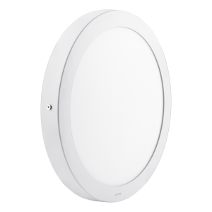 LED Panel ốp nổi nhôm, mặt tròn 24W - 3 chế độ màu SRPL-24/3C