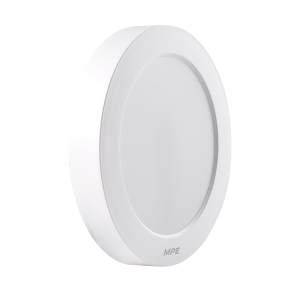 LED Panel ốp nổi nhựa, mặt tròn 18W ánh sáng vàng SRPL2-18V
