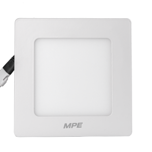 LED Panel ốp nổi nhôm, mặt vuông, điều chỉnh độ sáng 6W ánh sáng trắng SSPL-6T/DIM
