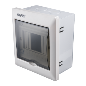 Tủ điện âm tường chứa MCB 2-4 cực mã TS-4